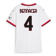 AC Milan Ismael Bennacer #4 Bortatröja Dam 2024-25 Korta ärmar